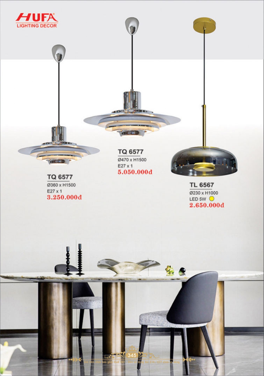 Bảng giá đèn trang trí HUFA